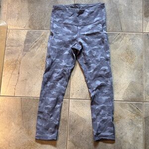 Gray Camouflage Leggings